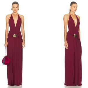 Silvia Tcherassi — Aiko Dress (Burgundy), Size M